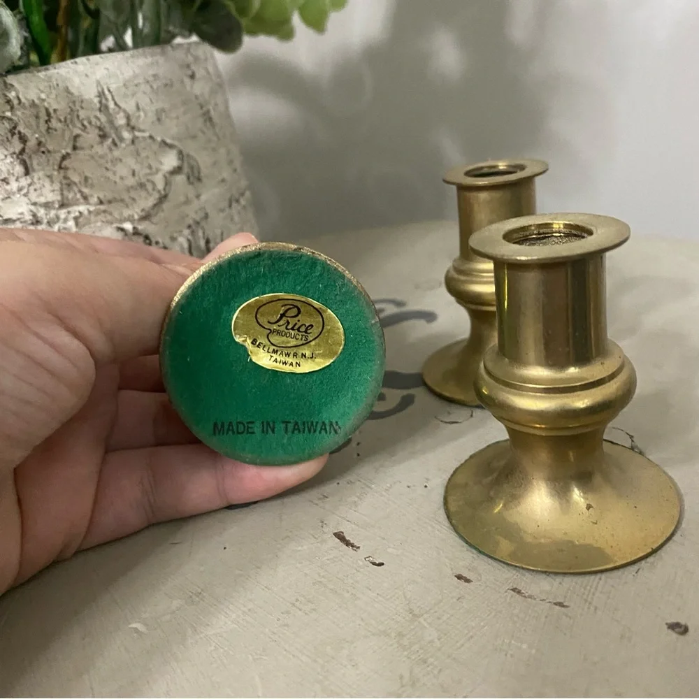 Vintage miniature brass